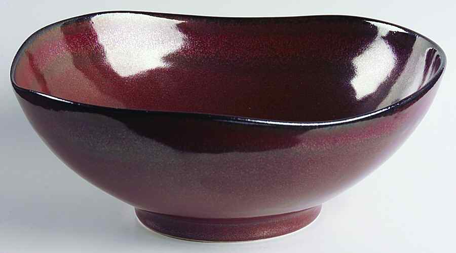 Galet Vulcain 9" Salad Serving Bowl by Philippe Deshoulieres-1