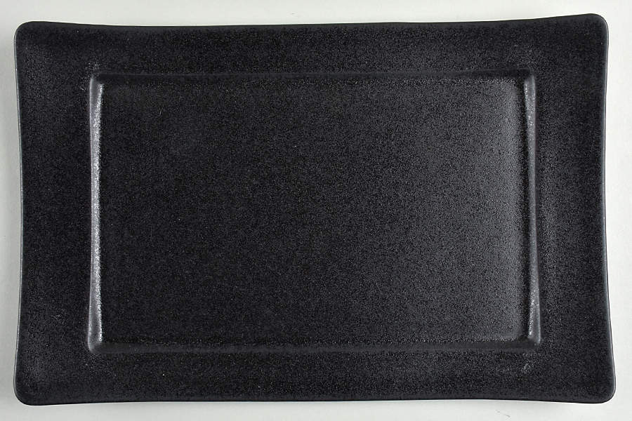 Spirit Reglisse Rectangular Dinner Plate by Philippe Deshoulieres-1