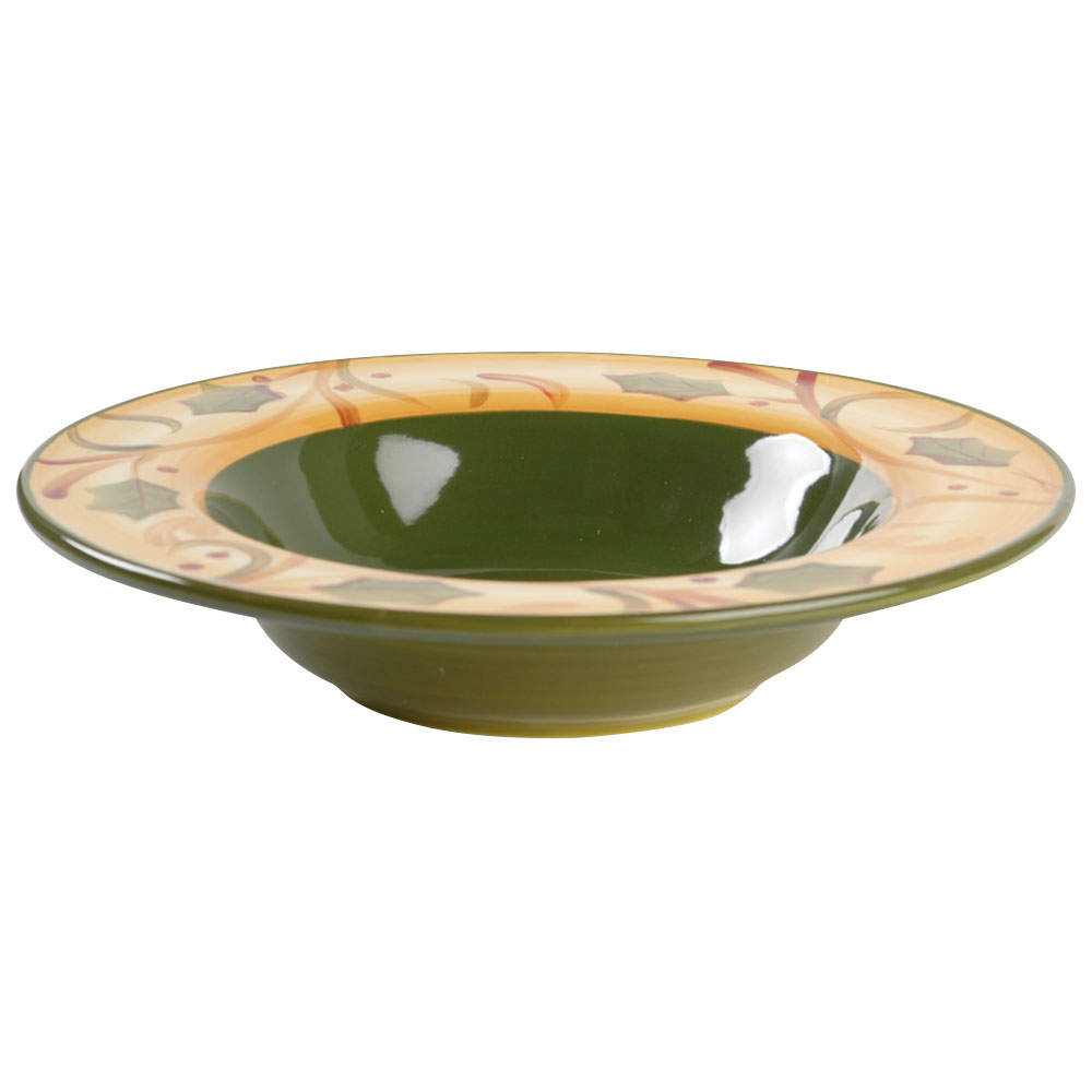 Crimson Berries Soup/Cereal Bowl by Demdaco-1