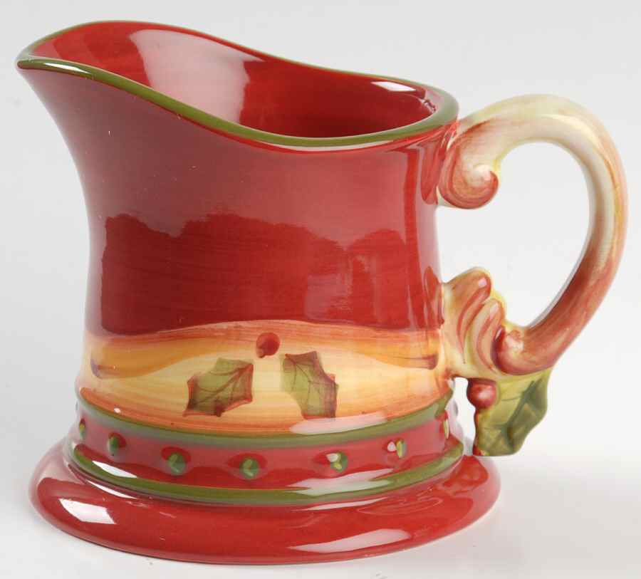 Crimson Berries Creamer by Demdaco-1