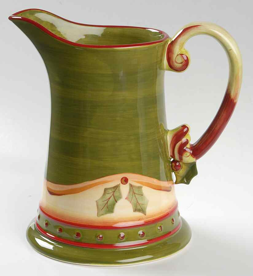 Crimson Berries 42 Oz Pitcher by Demdaco-1