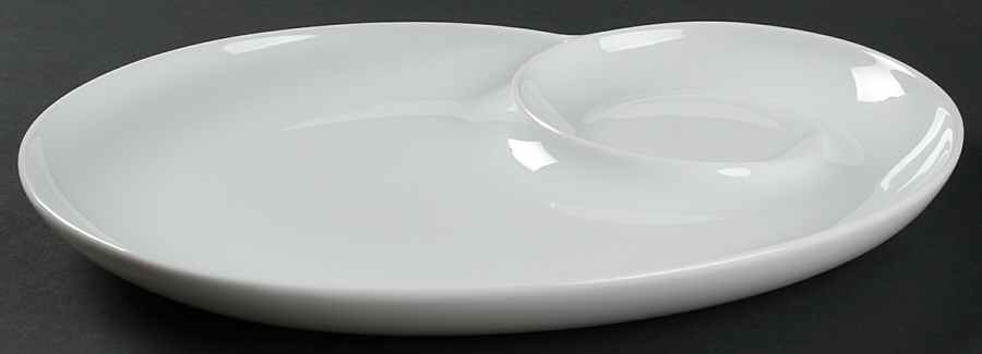 Imagine Chip Bowl/Plate for Chip & Dip Set by Dansk-1
