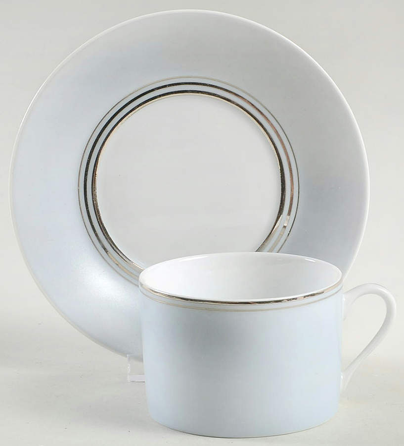 Oslo Flat Cup & Saucer Set by Philippe Deshoulieres-1
