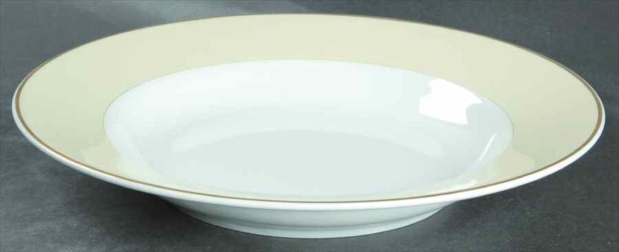Ecume Ivoire 10" Individual Pasta Bowl by Philippe Deshoulieres-1