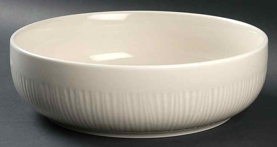 Edesia Dove Grey 10" Round Vegetable Bowl by Dansk-1