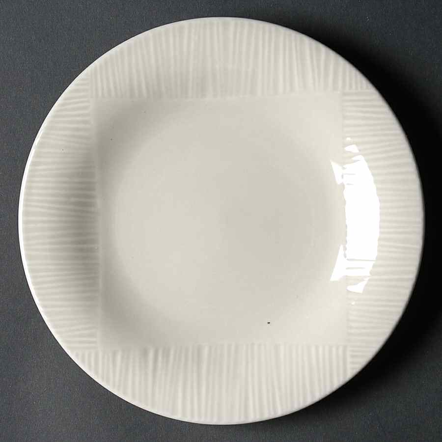 Edesia Dove Grey Bread & Butter Plate by Dansk-1