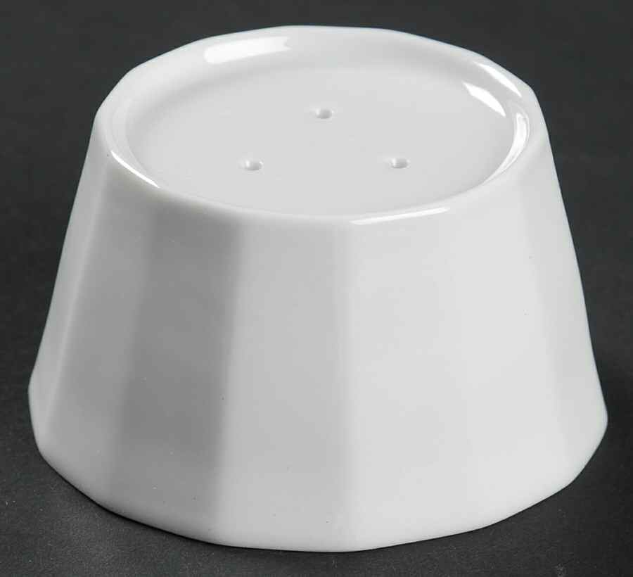 Metria White Stacking Pepper Shaker by Dansk-1