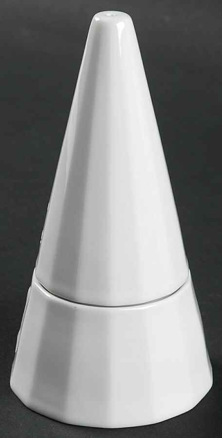 Metria White Stacking Salt & Pepper Set by Dansk-1