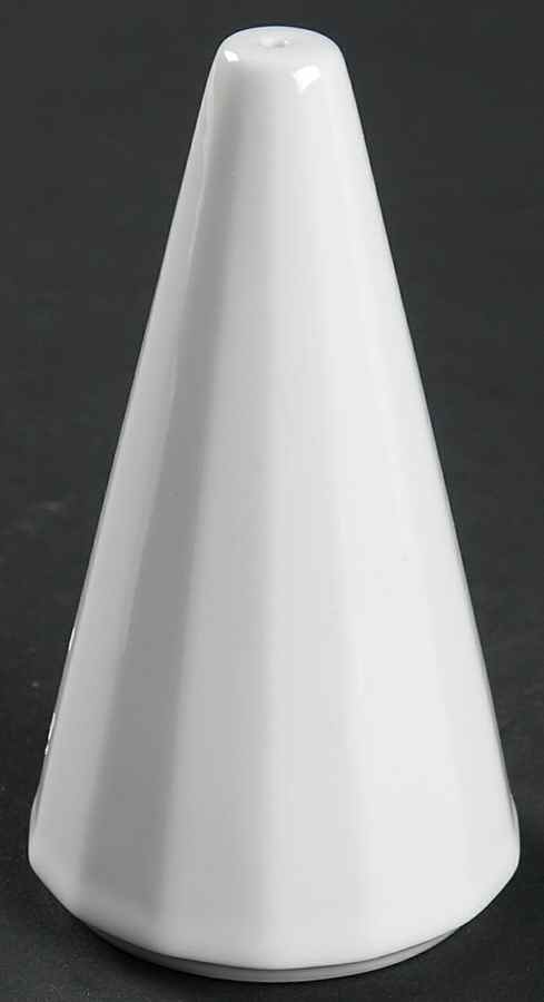 Metria White Stacking Salt Shaker by Dansk-1