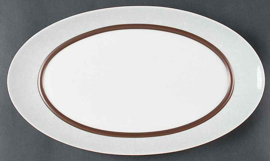 Mettalise Bronze 15" Oval Serving Platter by Dansk-1