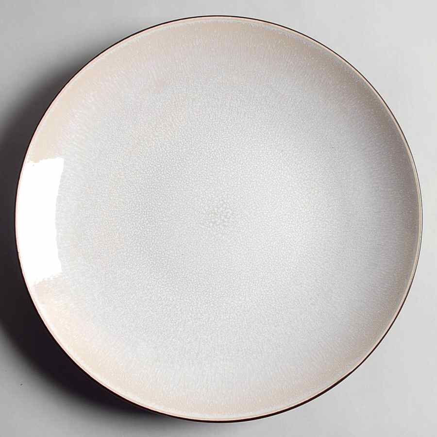 Mist Mahogany Dinner Plate by Dansk-1