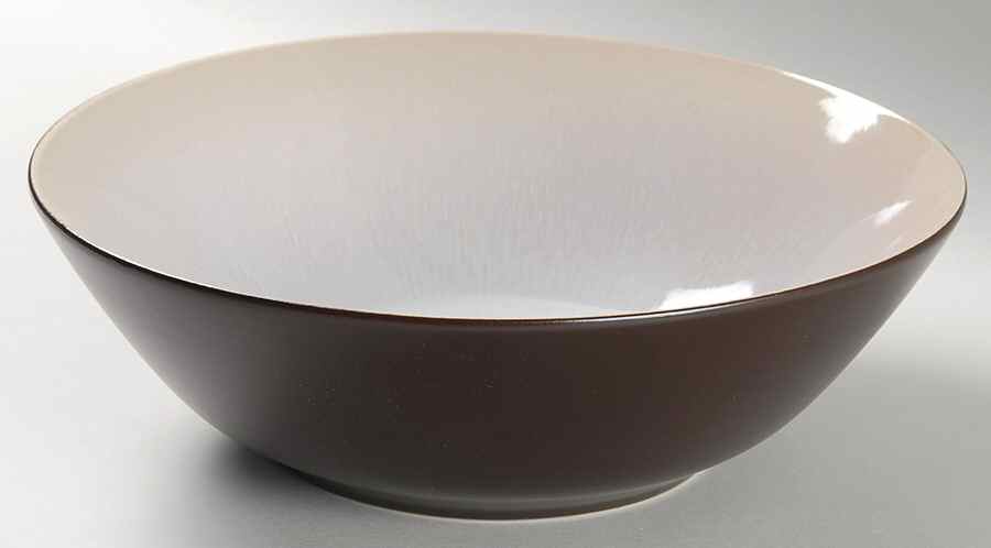 Mist Mahogany 9" Round Vegetable Bowl by Dansk-1