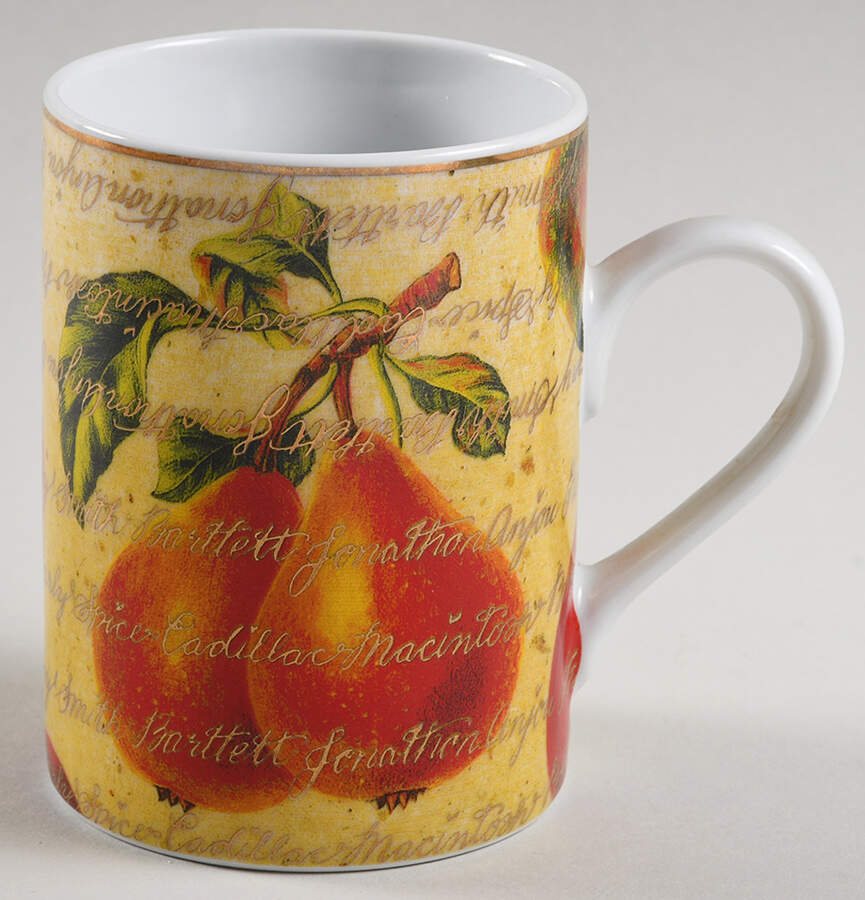 Pears & Apples Mug by Department 56-1