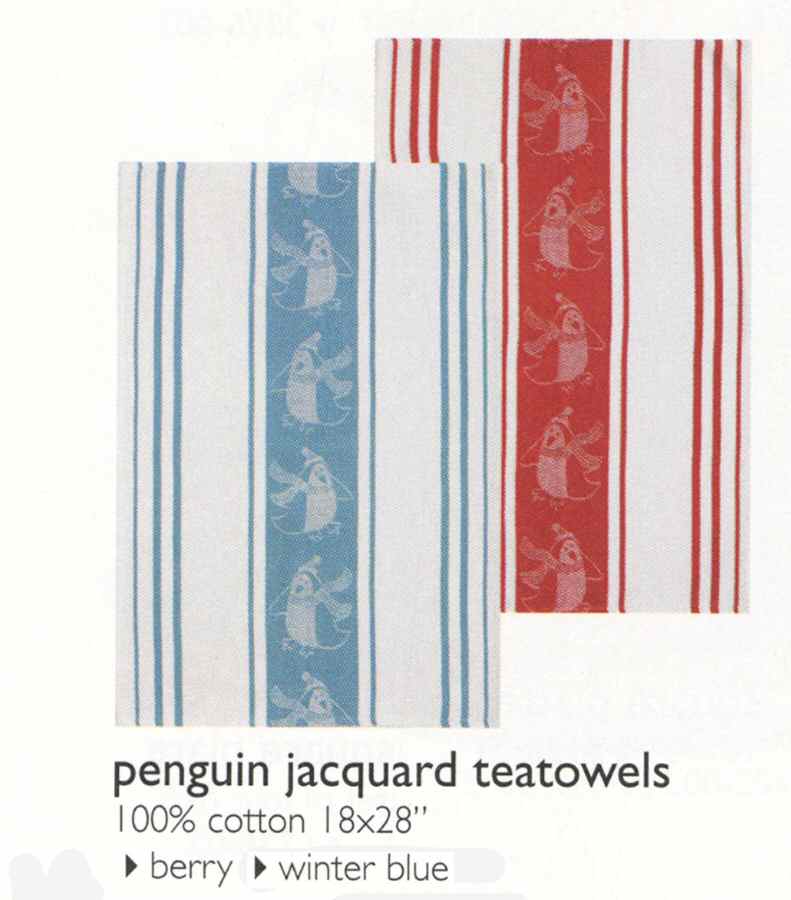 Penguins Tea Towel by Danica-1
