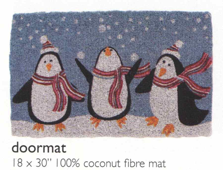 Penguins Doormat by Danica-1