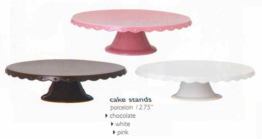 Cakes Footed Cake Plate by Danica-1
