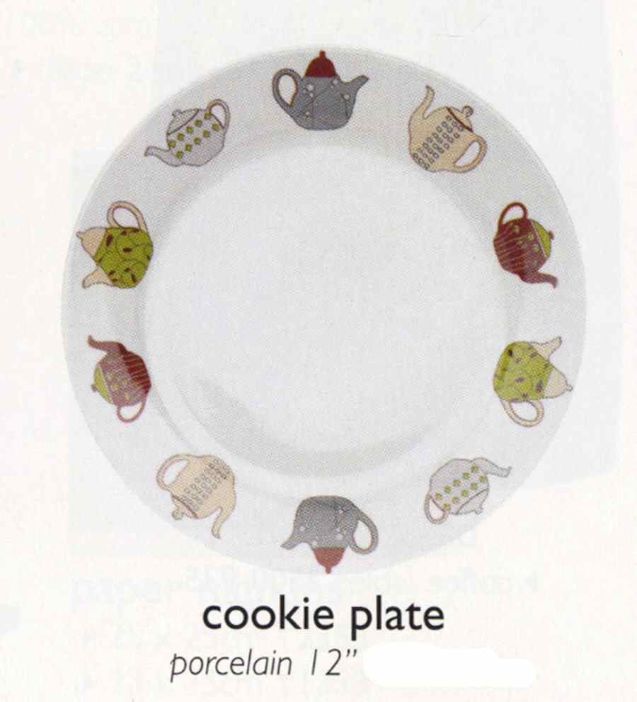 Teatime Cookie Plate by Danica-1