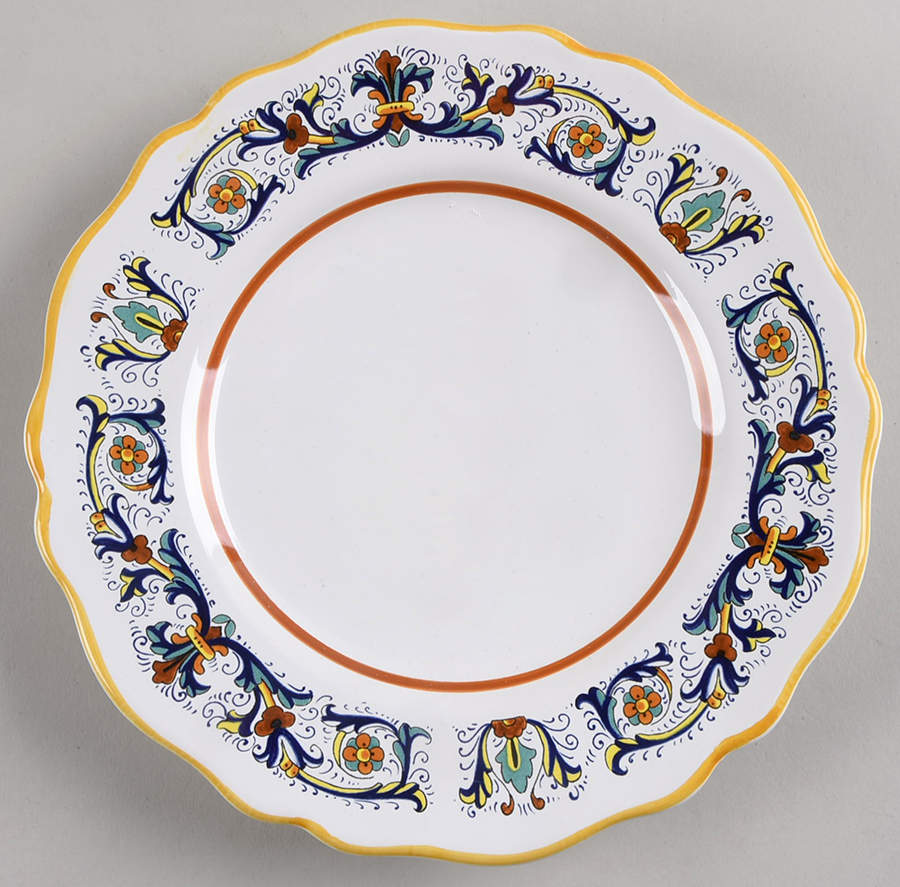Ricco Deruta Salad Plate by Deruta (Italy)-1