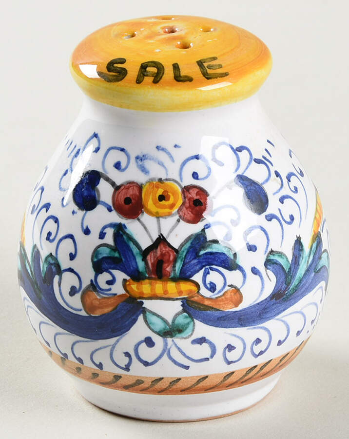 Ricco Deruta Salt Shaker by Deruta (Italy)-1
