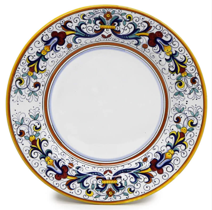 Ricco Deruta Dinner Plate by Deruta (Italy)-1