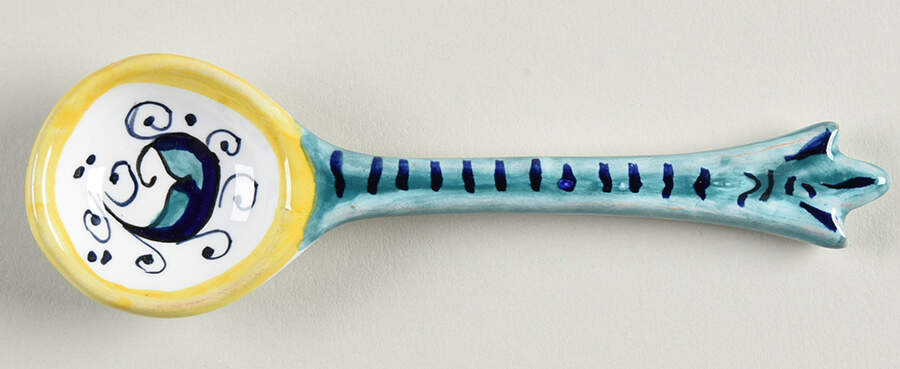 Ricco Deruta Parmesan Spoon by Deruta (Italy)-1