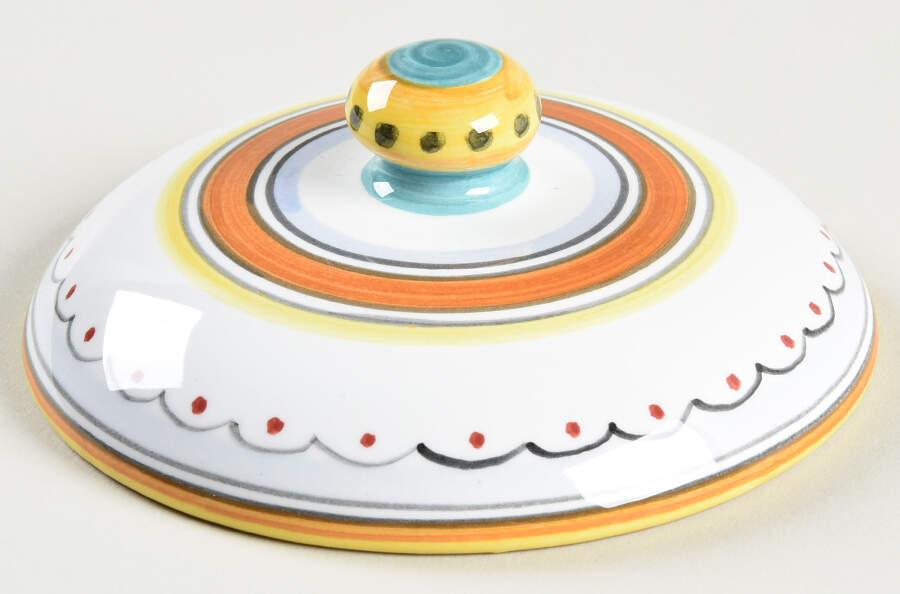 Ricco Deruta Lid for Parmesan Pot by Deruta (Italy)-1