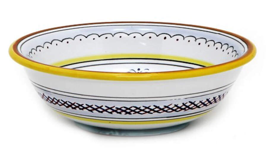 Ricco Deruta Coupe Cereal Bowl by Deruta (Italy)-1