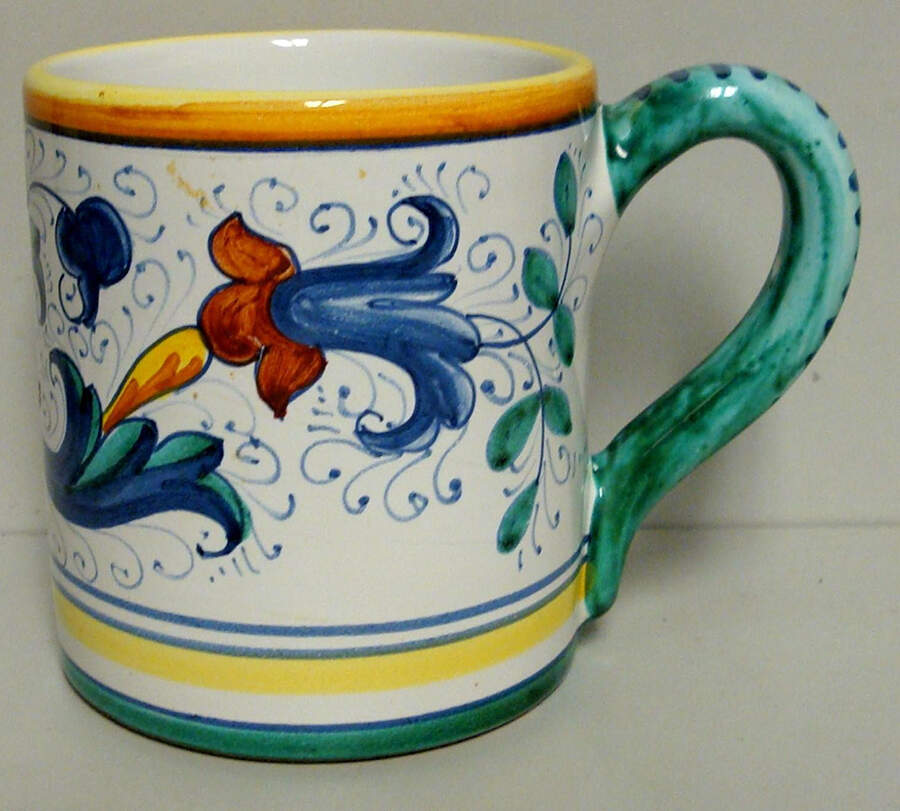 Ricco Deruta Mug by Deruta (Italy)-1