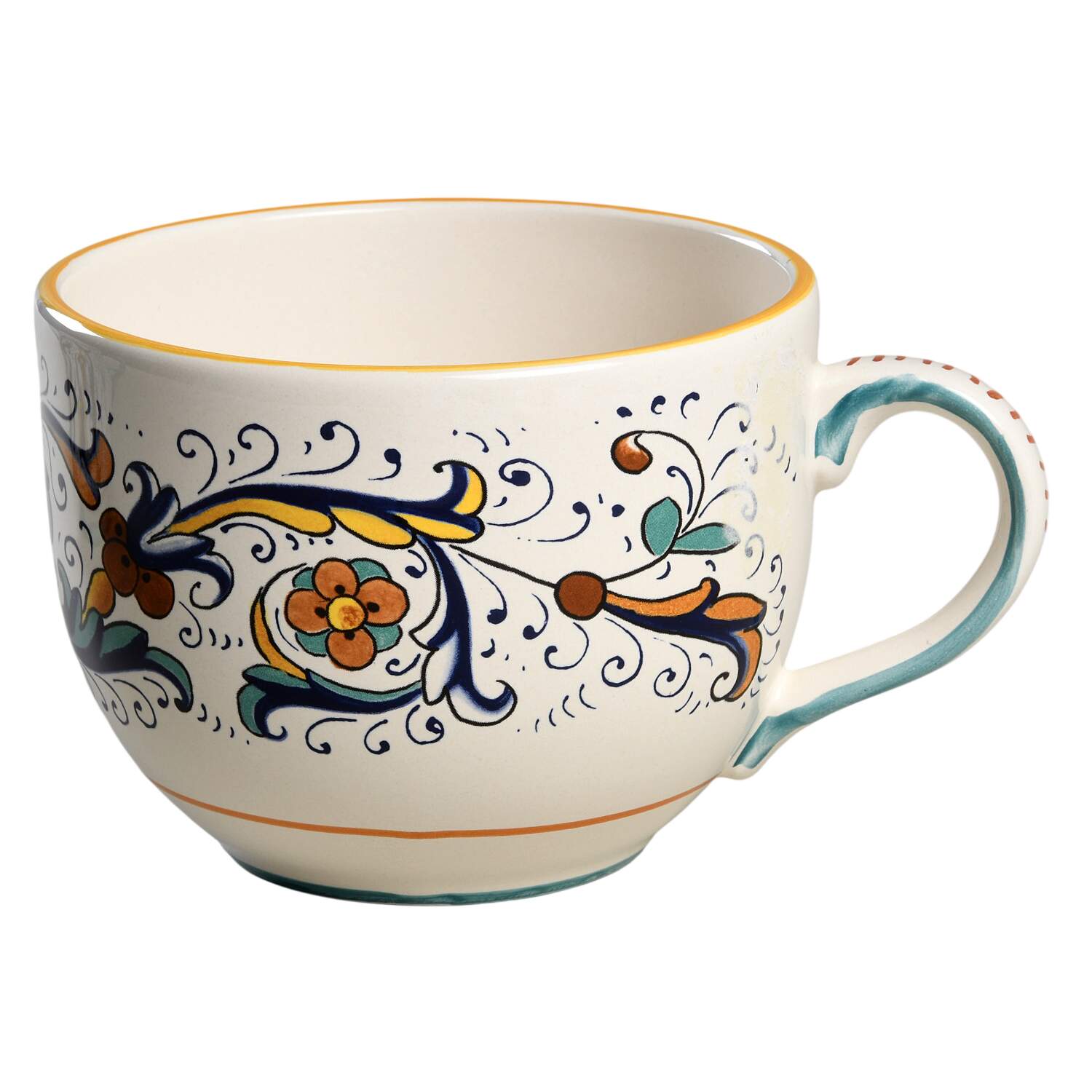 Ricco Deruta Soup Mug by Deruta (Italy)-1
