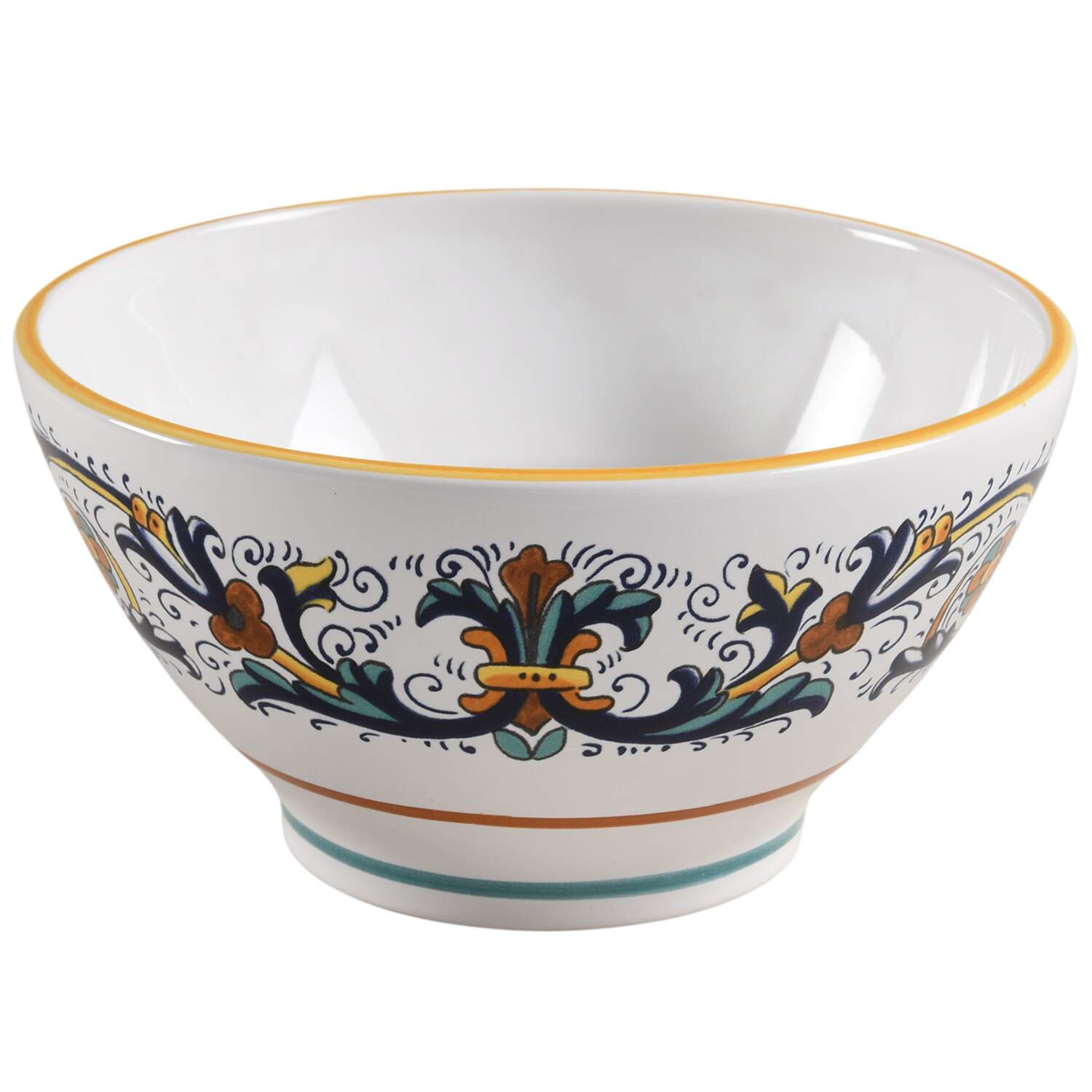 Ricco Deruta Coupe Cereal Bowl by Deruta (Italy)-1
