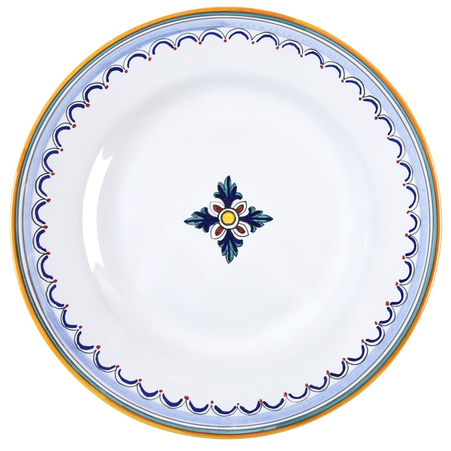 Ricco Deruta Dinner Plate by Deruta (Italy)-1