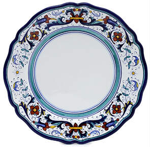 Vecchia Deruta Service Plate (Charger) by Deruta (Italy)-1