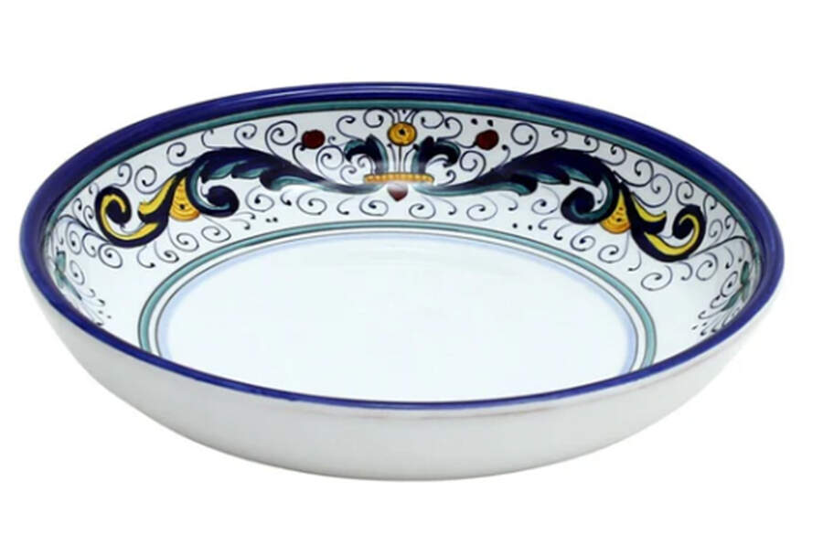 Vecchia Deruta 9" Individual Pasta Bowl by Deruta (Italy)-1