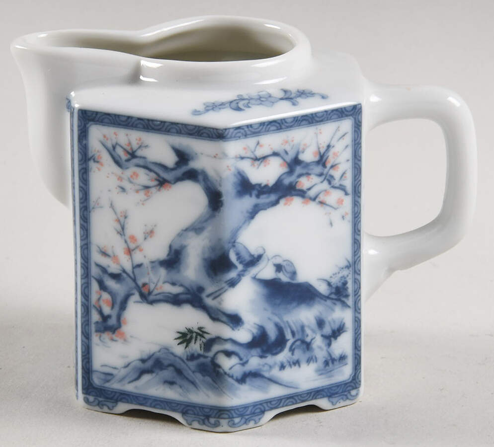 Dynasty Blue Creamer by Dolphin-1