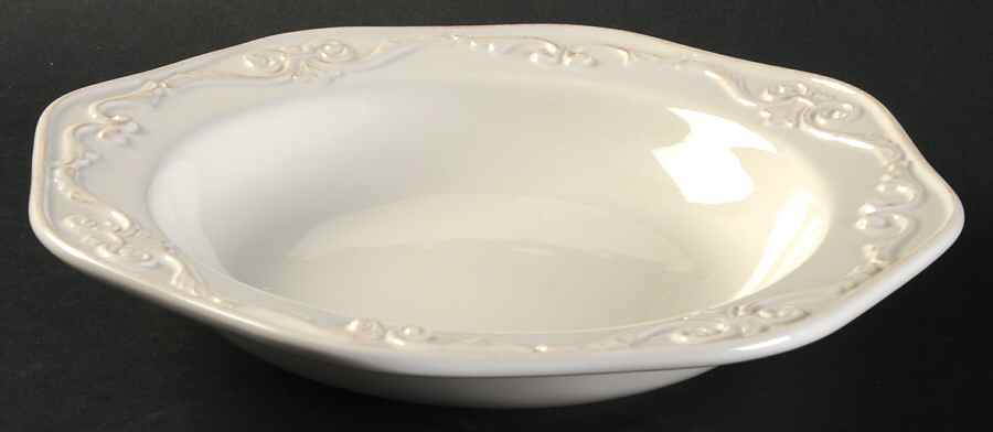 Marie Antoinette Large Rim Soup Bowl by Daniel Cremieux-1