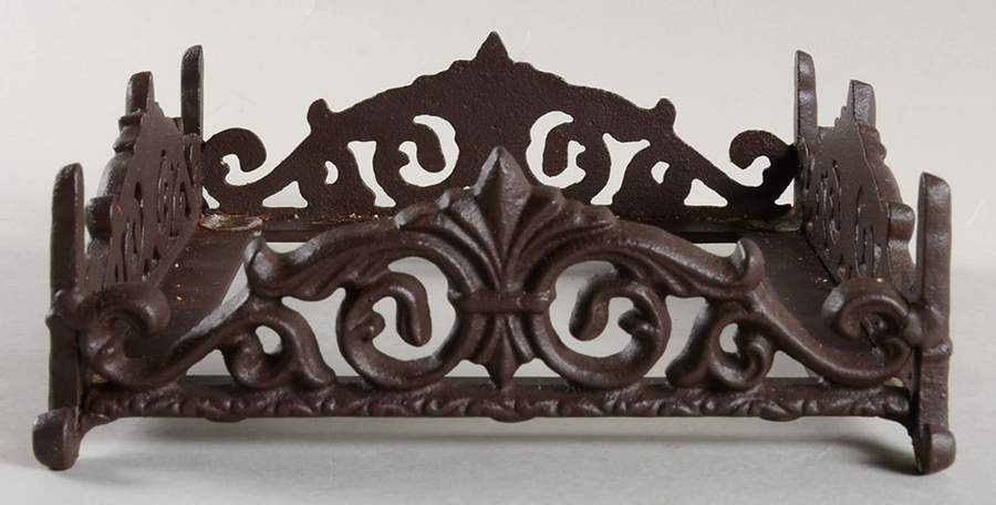 Marie Antoinette Metal Base for Small Canister by Daniel Cremieux-1