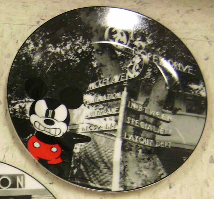 Classic Mickey Salad/Dessert Plate by Zrike-1