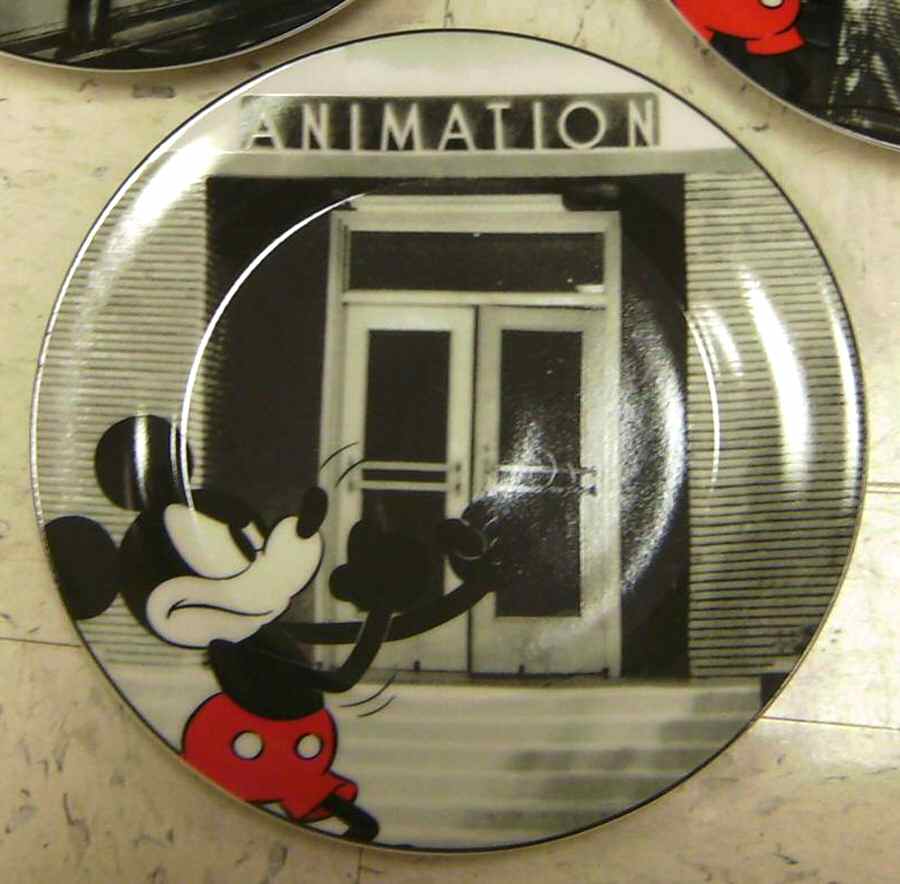 Classic Mickey Salad/Dessert Plate by Zrike-1