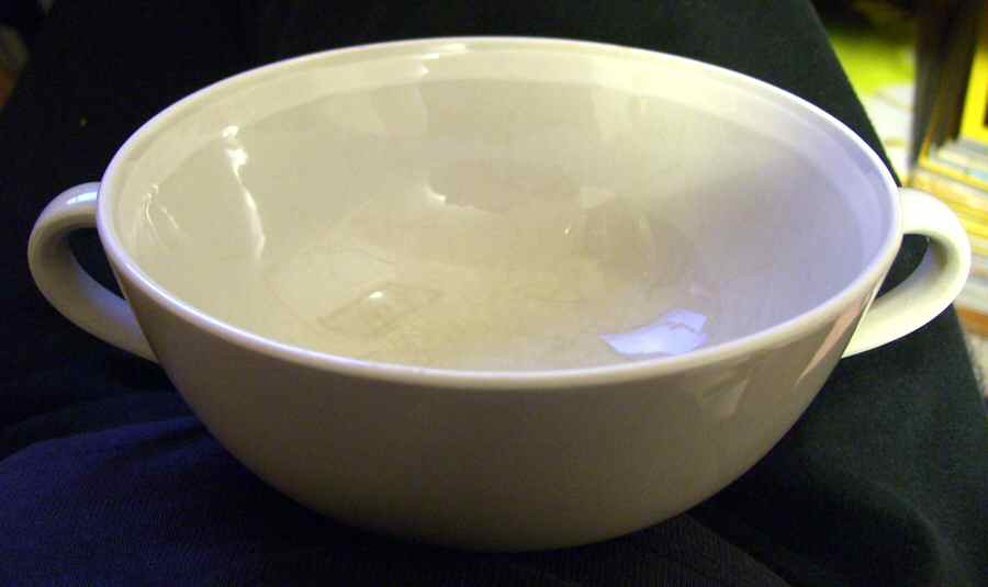 Dorrit Flat Cream Soup Bowl by Royal Copenhagen-1