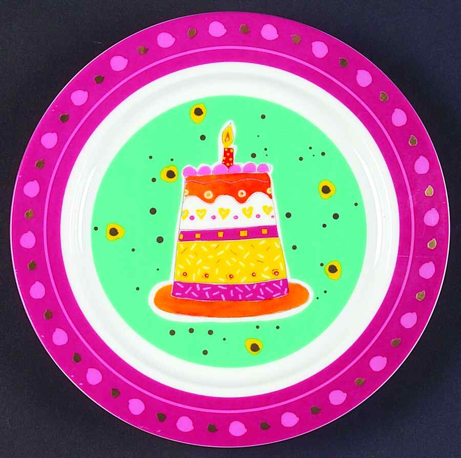 DPT9 Bread & Butter Plate by Department 56-1