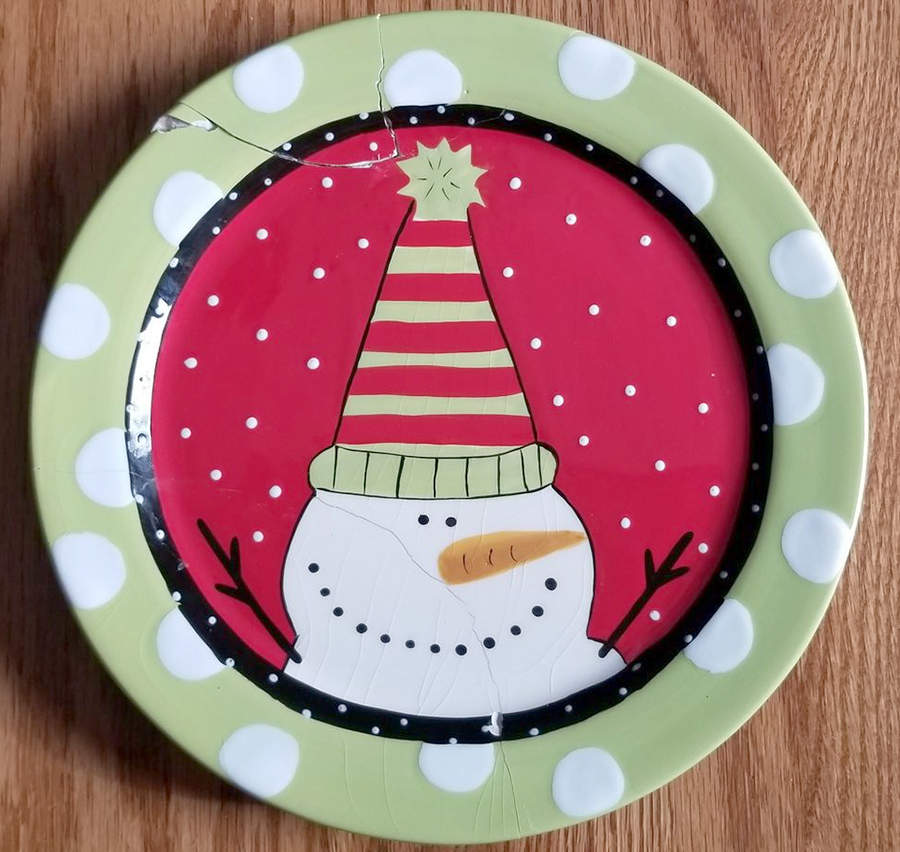 Hits the Spot Dessert/Pie Plate by Demdaco-1