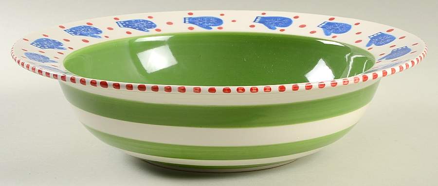 Hits the Spot 12" Round Serving Bowl by Demdaco-1