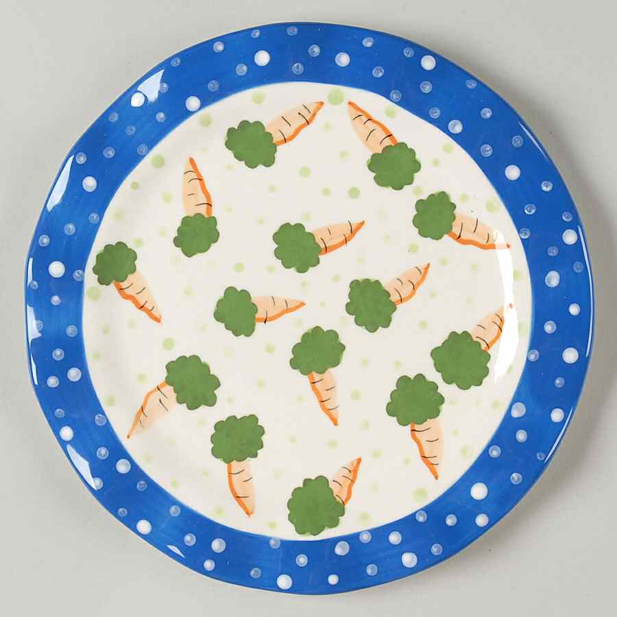 Hits the Spot Salad Plate by Demdaco-1