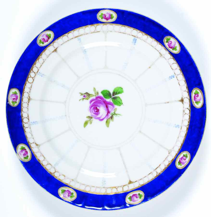DRE92 Bread & Butter Plate by Dresden (German)-1