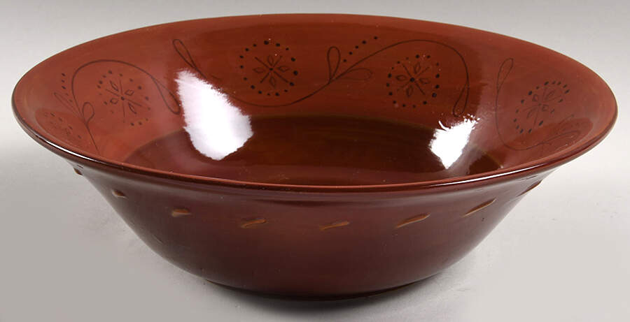 Mountain Vista 10" Round Serving Bowl by Demdaco-1