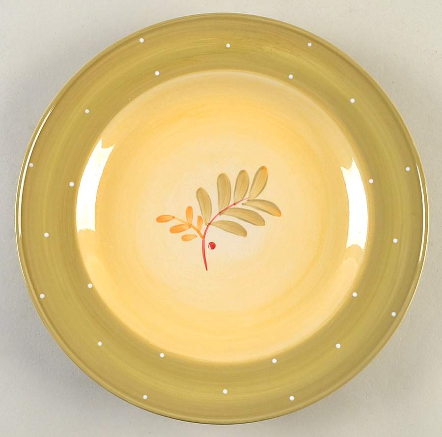 Cottage Hill Dinner Plate by Demdaco-1