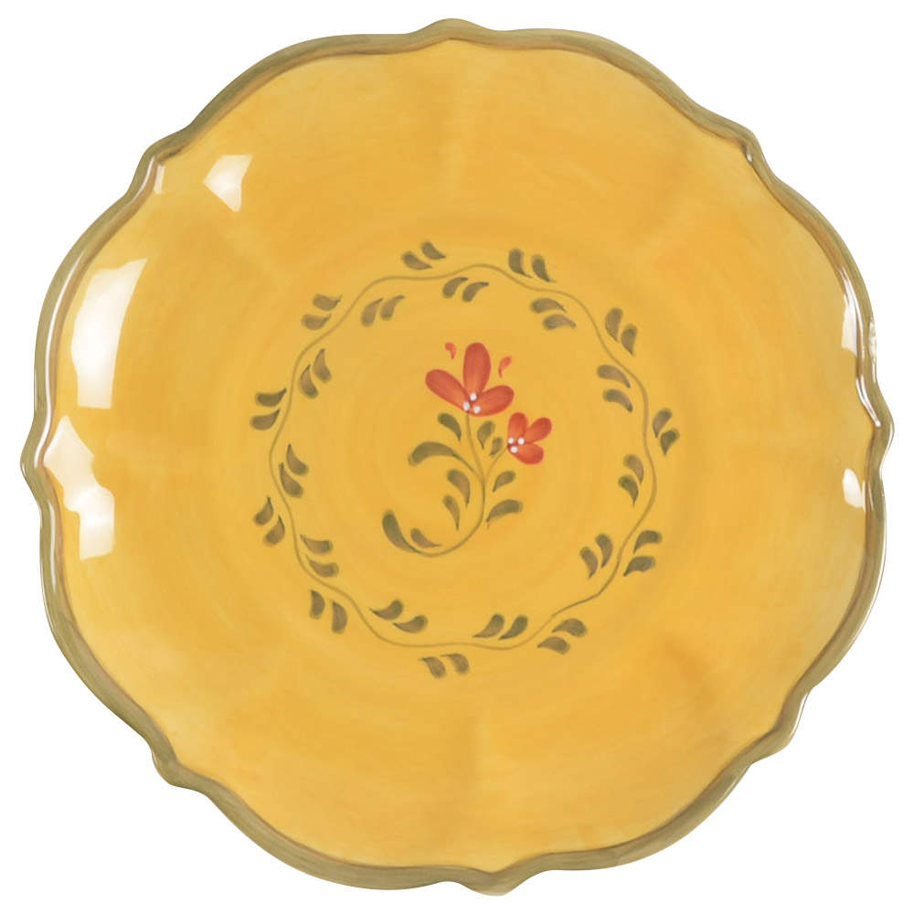 Bienvenue Salad Plate by Demdaco-1