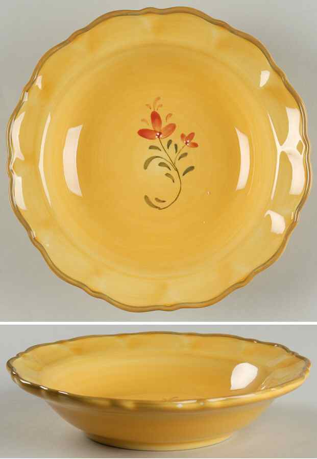 Bienvenue Rim Soup Bowl by Demdaco-1