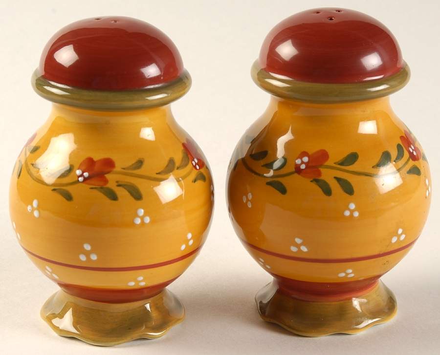Bienvenue Salt & Pepper Set by Demdaco-1