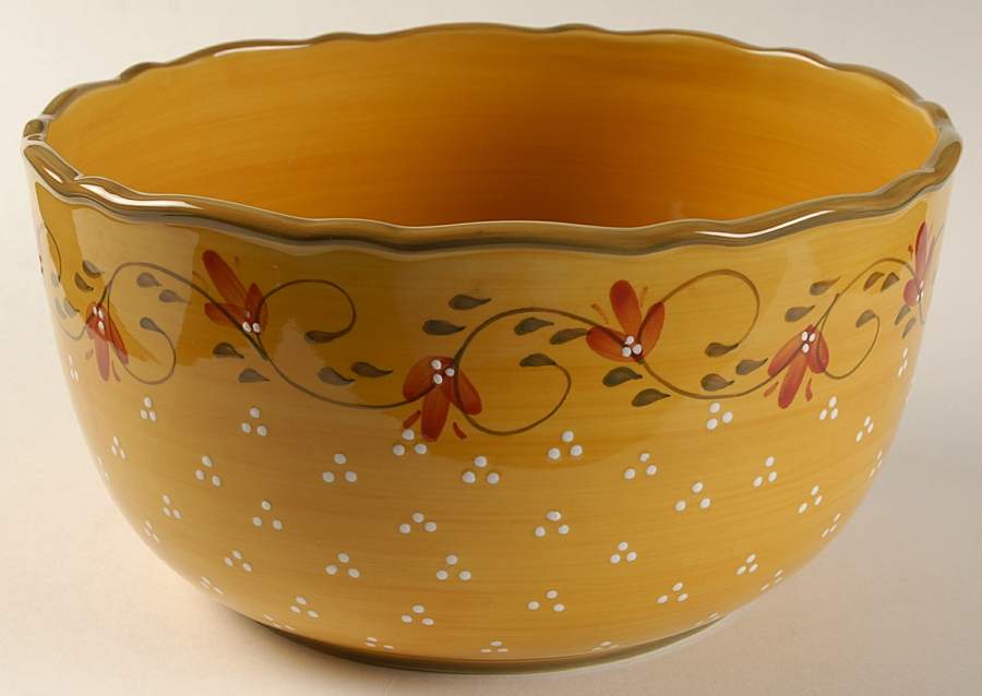 Bienvenue 10" Round Serving Bowl by Demdaco-1